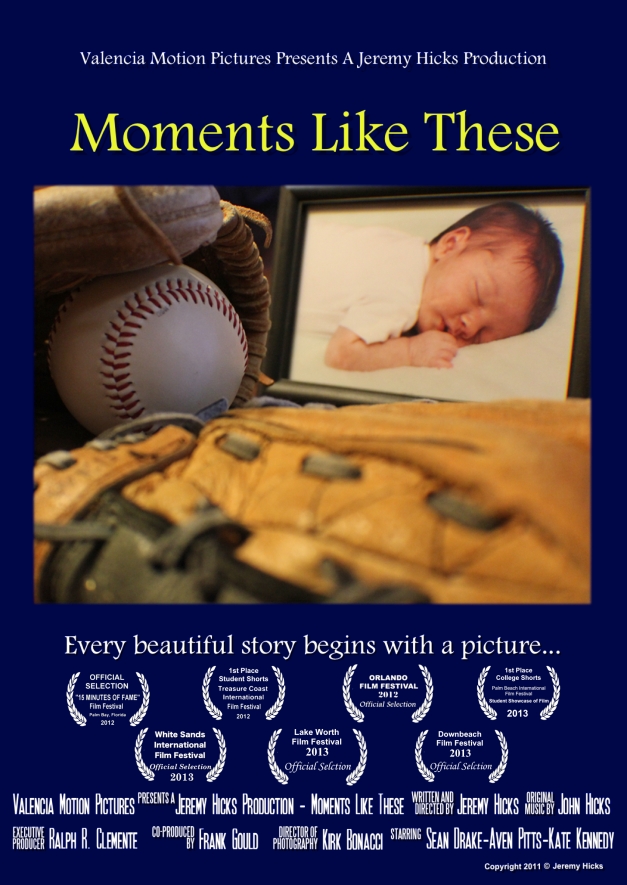 Moments Like These small poster September 2013